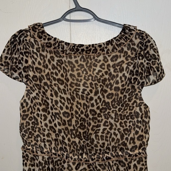 Cheetah print American eagle top - Picture 2 of 2
